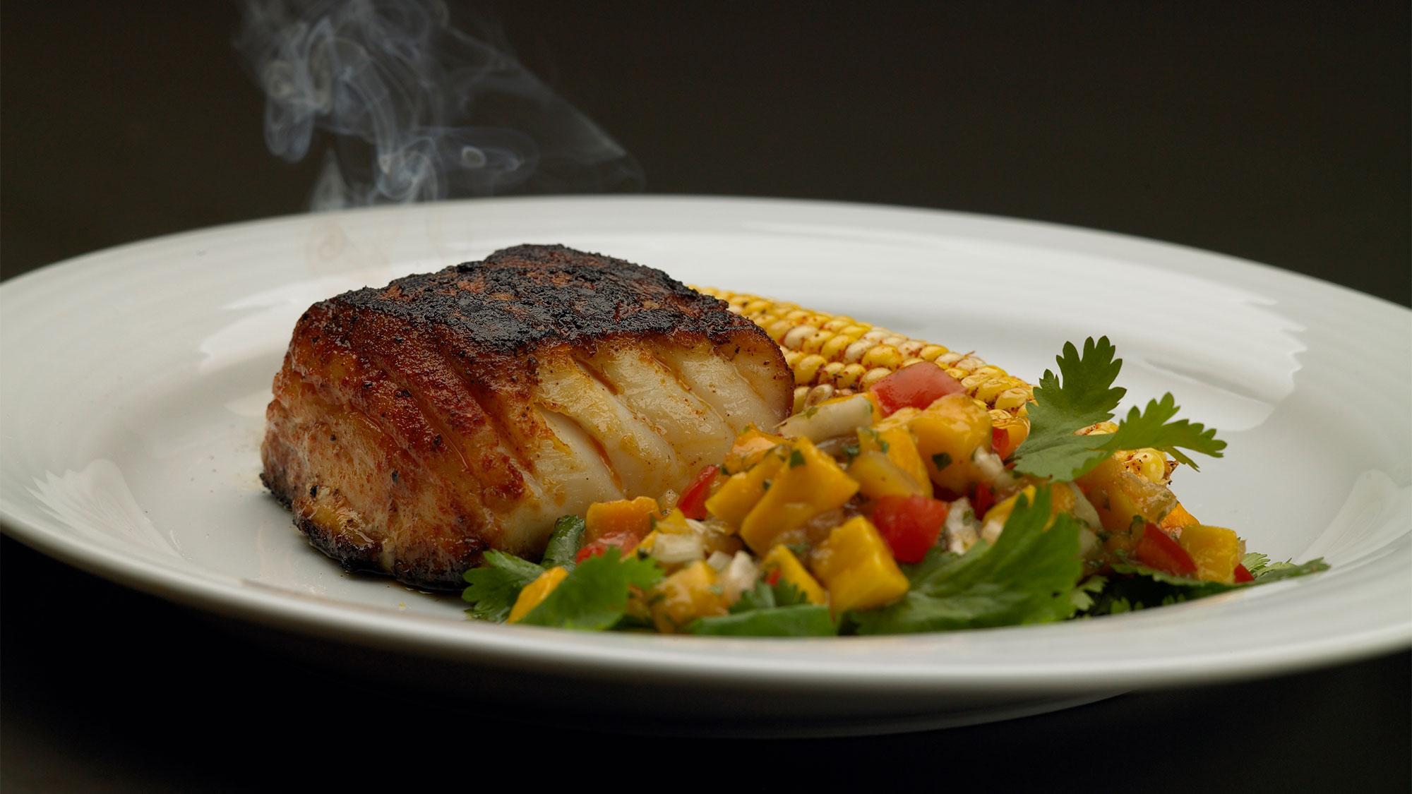 Blackened Atlantic Halibut | Seafood from Canada